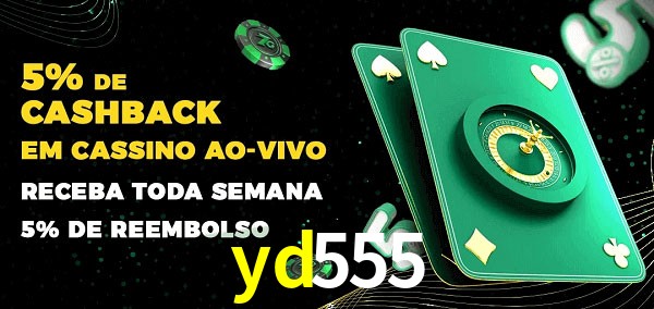 Promoções do cassino ao Vivo yd555